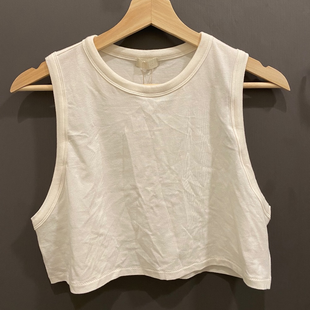 SKIMS Boyfriend Crop Tank